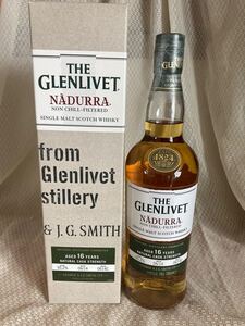 終売品 グレンリベットナデューラ16年 55.2° 700ml