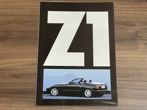 ** rare! *89 BMW Z1 catalog ( beautiful goods )**