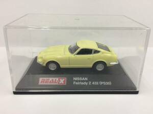 *NISSAN Fairlady Z 432(PS30) 1/72* Nissan Fairlady -Z yellow *REAL-X/ Real-X MiniCar minicar 