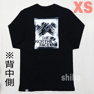 THE NORTH FACE ノースフェイス 長袖 ロンT ロング tシャツ ブラック 黒 ストロークマウンテン 海外XSサイズ