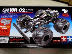 生産終了品セミアッセンブルSA完成シャーシセットWR-02シャーシセット ジムニー、フォルクスワーゲン 、ワイルドウイリー2 新品
