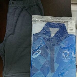【限定品セット】東京五輪限定 ポロシャツ(L)とジャージ(M)セット