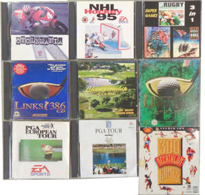 新古品 英語版スポーツゲーム, English Sports Games, DOS, Win3.1, Win95