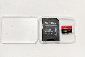 SanDisk Extreme Pro microSDXCカード 170M/S 爆速 256GB SDカード変換アダプター付き