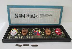  Korea mask KOREAN MASK ornament frame surface 
