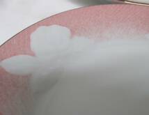 UP-TO-DATE テーブルウェア 中皿 小皿5客 日本製 金彩 白 ピンク 食器_画像3