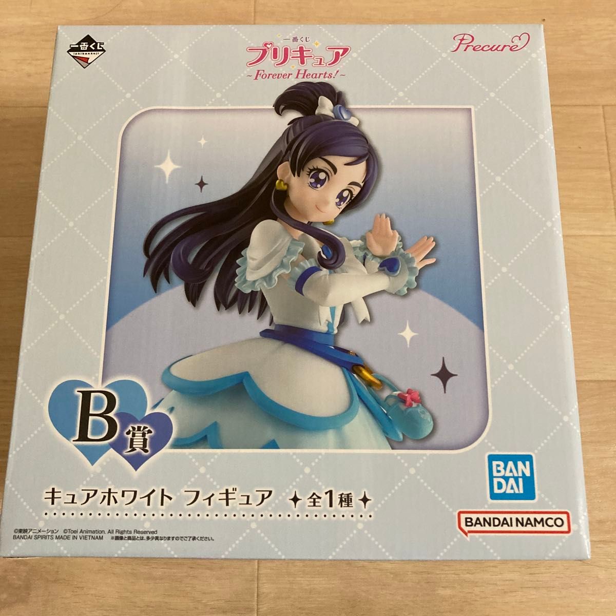 一番くじ プリキュア Forever Hearts! B賞 キュアホワイト フィギュア