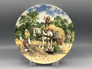 限定品 ウェッジウッド Haymaking 馬 飾り皿 絵皿 皿 ⑭