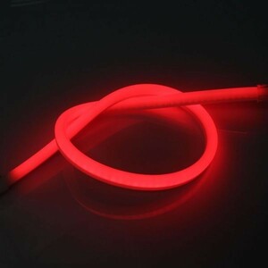  postage 230 jpy curve LED silicon tube light single color red 30cm 2 ps 