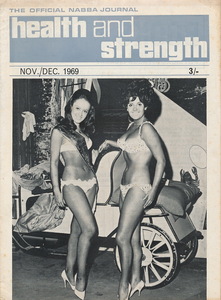 レトロ・ボディビル洋雑誌　『Health and Strength』Nov/Dec 1969　Vol.98 No.10　The Official NABBA Journal