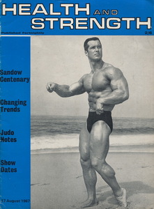 レトロ・ボディビル洋雑誌　『Health and Strength』August 17th 1967　Vol.96 No.17　