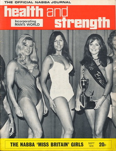 レトロ・ボディビル洋雑誌　『Health and Strength』September 1972　Vol.101 No.9　