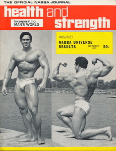 レトロ・ボディビル洋雑誌　『Health and Strength』October 1972　Vol.101 No.10