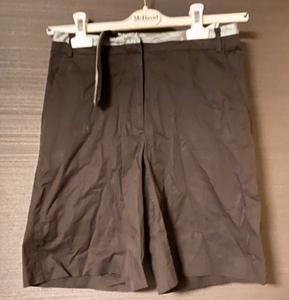 CIVIDINIchi vi ti-ni short pants Brown & silver culotte skirt 40/M corresponding 