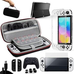Nintendo Switch ニンテンドースイッチ ガラスフィルム 任天堂スイッチケース