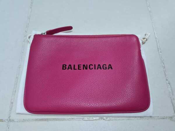 正規品 新品 未使用 約65%割引 BALENCIAGA バレンシアガ EVERYDAY POUCH M エブリデイ ポーチ M クラッチ バッグ CLUTCH BAG PINK ピンク