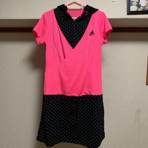 アディダス ピンクが、可愛い ヨガ、ランニング、Tシャツ O LL