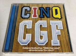 【CUBISMO GRAFICO FIVE CD1点】CINQ(four+one)｜Jロック 邦ロック 邦楽ロック