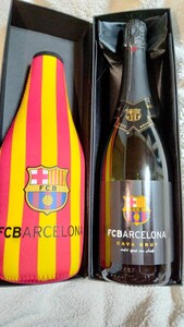 FCバルセロナ アパマンショップ限定スパークリングワインシャンパン ボトルケース付属