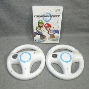 n960○ マリオカートWii ハンドル2個 セット