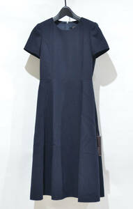 FOXEY フォクシー “Sharon” Dress シャロン ドレス 半袖 ワンピース ブラック 38 Y-25806B