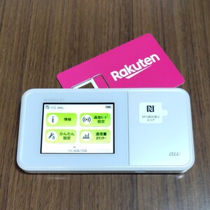 楽天設定済 WiMAX2+ SPEED Wi-Fi NEXT W03 au HWD34 通信モード切替可 231
