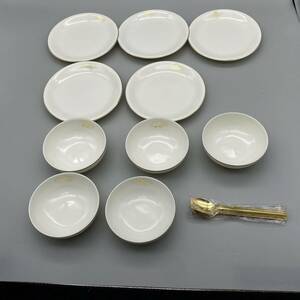 【送料無料】 正規品/新品未使用/NARUMI CHINA/ナルミ チャイナ/デザートセット/スプーン/皿/7797-30548 (048)