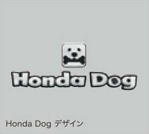 レジェンド ペットエンブレム(Honda Dogデザイン) ホンダ純正部品 KC2 パーツ オプション