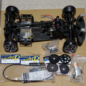 ラジコンシャーシ ドリフトスタイル D-Link EVOL 予備パーツ込み