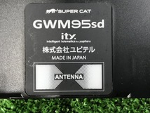 ★社外　Yupiteru ユピテル　SUPER CAT　GWM95sd　ミラー型 レーダー 探知機　OBDⅡ電源タイプ　リモコン付★_画像5