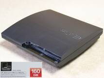 PlayStation3 本体 160GB （CECH-3000A） ブラック ■別売りコントローラ付■ 付属品一式有り プレイステーション3 プレステ3 PS3 箱有_画像3