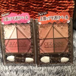 セザンヌ ニュアンスオンアイシャドウ2個セット