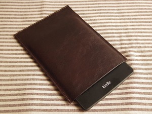 ■■ Подлинный кожаный чехол для Kindle Paperwhite ■■ [шоколад] 041