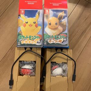 【Switch】 ポケットモンスター Let s Go! ピカチュウ + イーブイ のセット!!