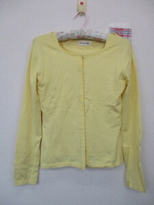 *Private Label knitted ensemble pastel yellow (M) * with defect 