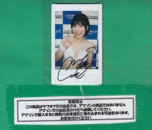 ◆非売品★堀川美加子 好きなひとができました。/イベント時撮影◆直筆サイン入り チェキ 水着 D*385