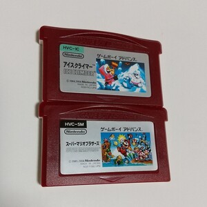 GBA ファミコンミニ スーパーマリオブラザーズ アイスクライマー ゲームボーイアドバンス
