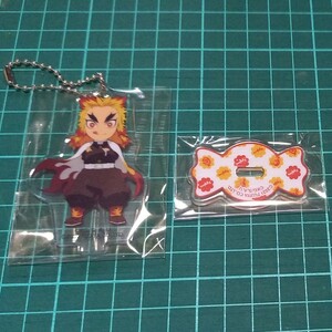 鬼滅の刃 不二家 煉獄杏寿郎 アクリルスタンドキーホルダー