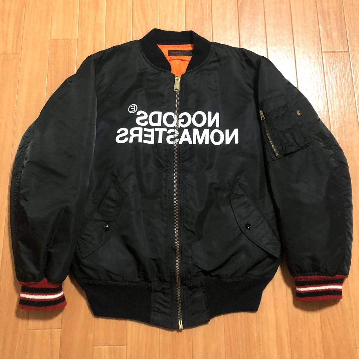 UNDERCOVER MIRROR期 袖レザーMA-1 www.apmsantoandre.org.br