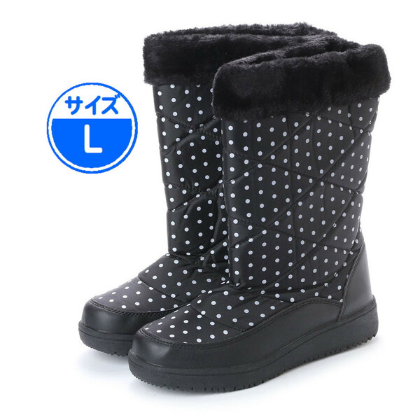 【新品 未使用】防寒ブーツ ブラック L 黒 17688