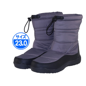 [ new goods unused ] protection against cold boots gray 23.0cm 17393