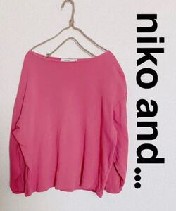 ニコアンド カットソー ロンT