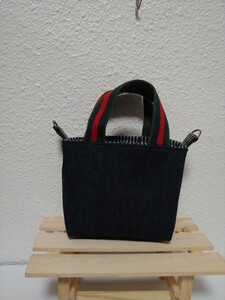 ミニミニトートバック デニム 値下げ→880円