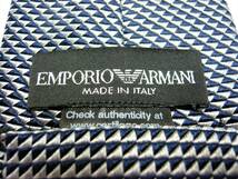 エンポリオ アルマーニ　ネクタイ　05C　新品 タグ付　専用ケース付き　プレゼントにも　EMPORIO ARMANI　グレー_画像3