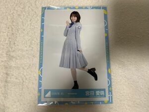 日向坂46 秋冬制服衣装 生写真 宮田愛萌 ヒキ