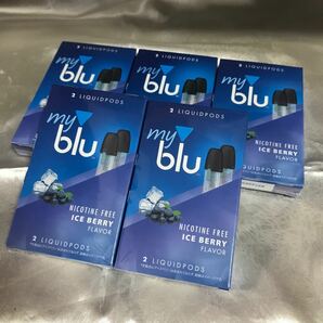 新品未開封！　my blu アイスベリーフレーバーポッド　５パックセット　 日本での販売終了品！