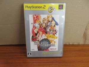 KM3428★PS2ソフト テイルズ オブ ジ アビス TALES OF THE ABYSS ケース付き 説明書付き ベスト版 起動確認済み クリーニング済み