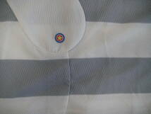 アディダス adi-TRICK Style メッシュボーダープラクティスシャツ　(ホワイト×グレー)　新品.タグ付き RA925/O15472　半袖Tシャツ_画像3