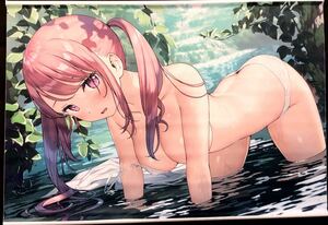 5 year eyes. . lesson after ......... Chan B2 tapestry swimsuit pink . beautiful young lady can tok illustration goods 
