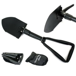  outdoors for folding type shovel, camp . garden for Survival tool 